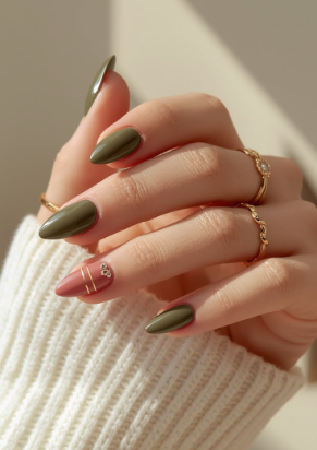Professional nail technician providing manicure service at rino nail bar